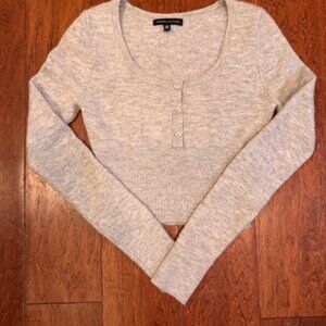Kendall & Kylie Grey Sweater